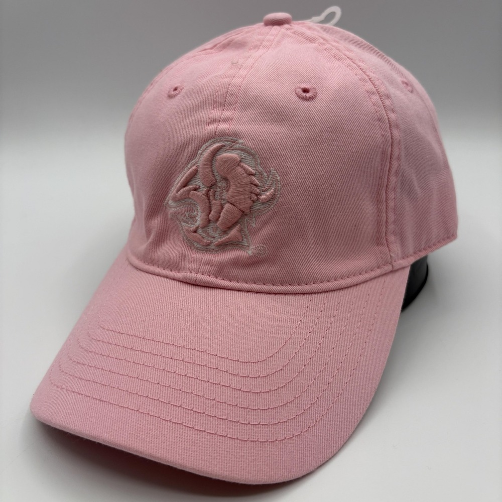 Buffalo Sabres Drew Pearson Hat Cap Strap Back One Size Pink Womens NHL Hockey